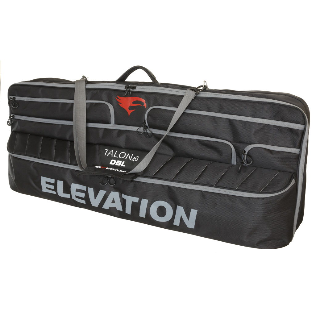 Elevation Talon 46 DBL Double Bow Case Black 46" Split Frame Design