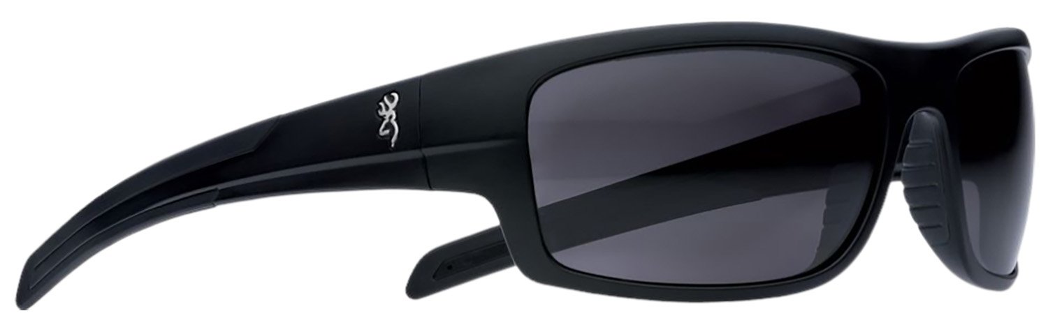 Browning 12799 Polarized Shooting Glasses Clear Lens Black Frame