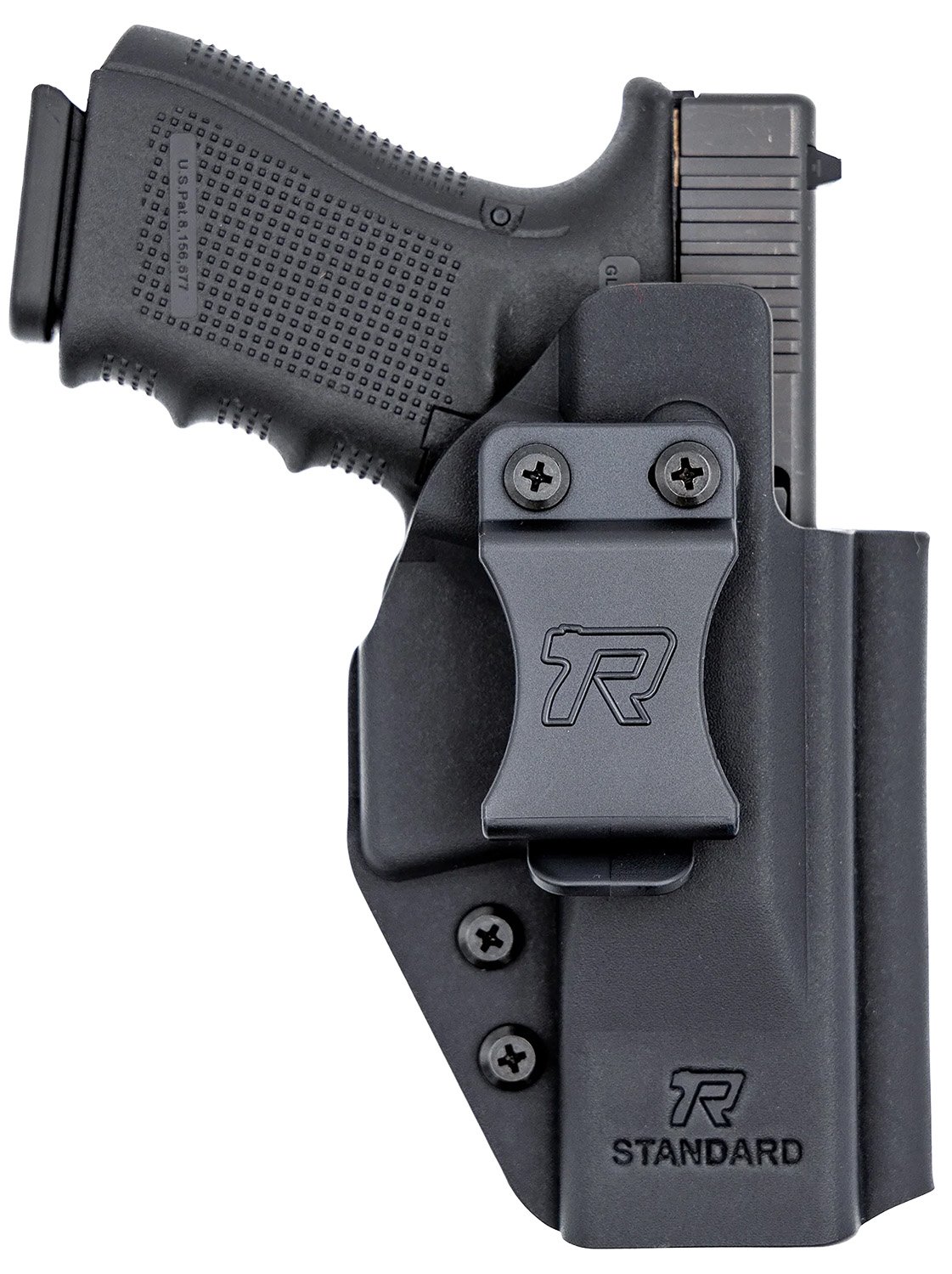 Buy Rounded Gear RGUNVRSLSTNDRDBLK Universal Kydex IWB Black Belt Clip Fits... online