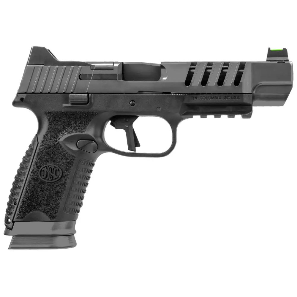 FN 66100843 509 LS Edge 9mm Luger 5" Barrel 17+1 Matte Black Polymer... - FN America - 9mm
