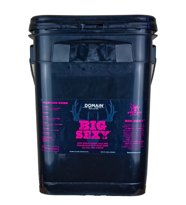 Domain BSFP3 Big Sexy Seed Mix 1/2 Acre, Turnip-Radish-Kale Blend, 3 lbs.