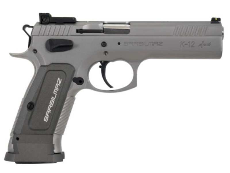 SAR USA K-12 Sport 9mm Pistol - Stainless, 17rd, 4.7" Barrel - SAR USA - 9mm