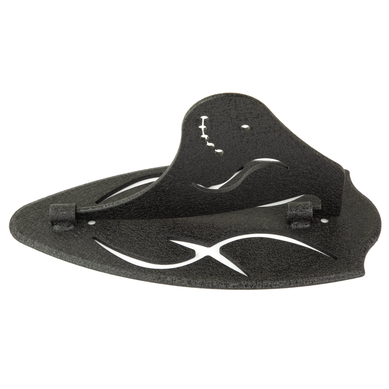 Skull Hooker SKHBHSAASSYBLK Big Hooker Short Arm Black Steel Wall Mount