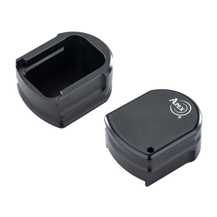 Apex TACTICAL SPECIALTIES INC FNX 45 MAGAZINE BASE PAD BLACK - Apex Tactical Specialties