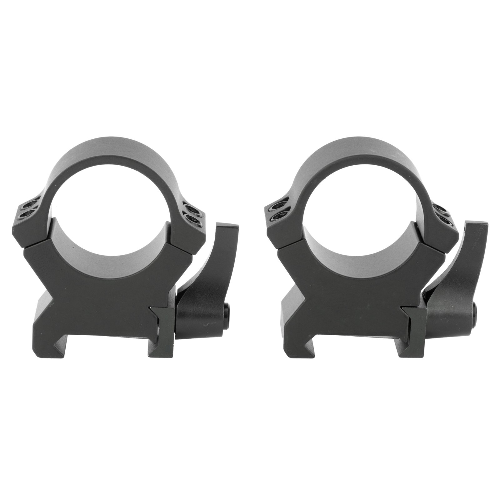 Leupold QRW2 1" High Scope Ring Set Matte Black - Leupold & Stevens - 1"