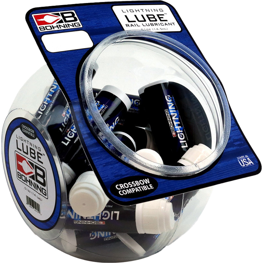 Bohning Lightning Lube Fish Bowl 16 tubes - Model 941019BOWL - Bohning