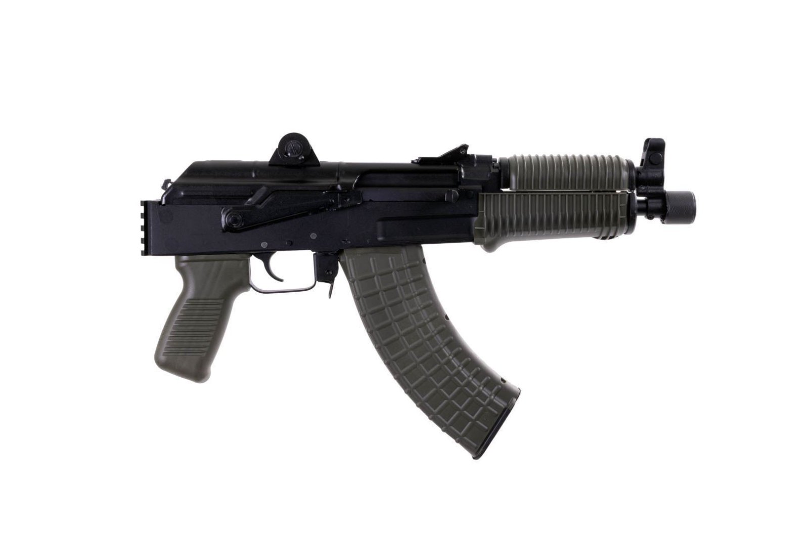 Arsenal SAM7K AK Pistol 7.62x39mm US Made OD Green Furniture 30rd Mag - Arsenal
