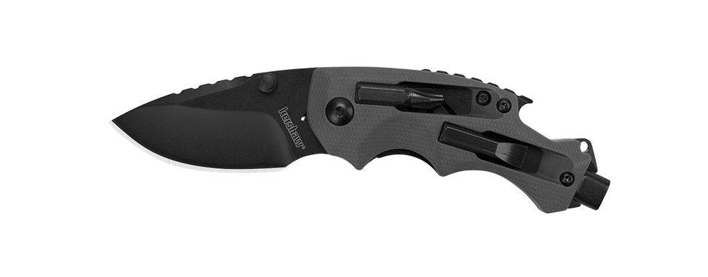 Kershaw Shuffle Multi-function Knife - 5-3-4" Overall Length - Kershaw - DROP POINT