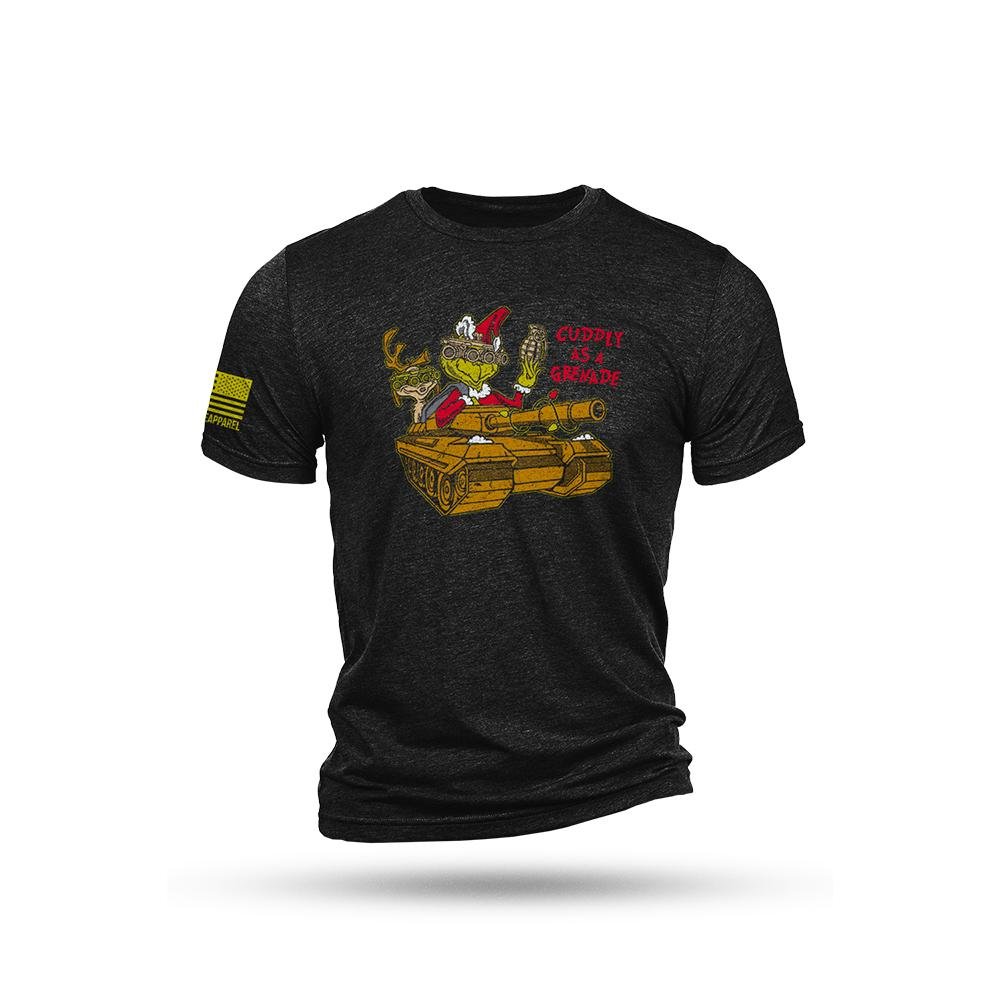 Nine Line GRINCH-TSTRI Triblend Short Sleeve Shirt Black S - Nine Line Apparel