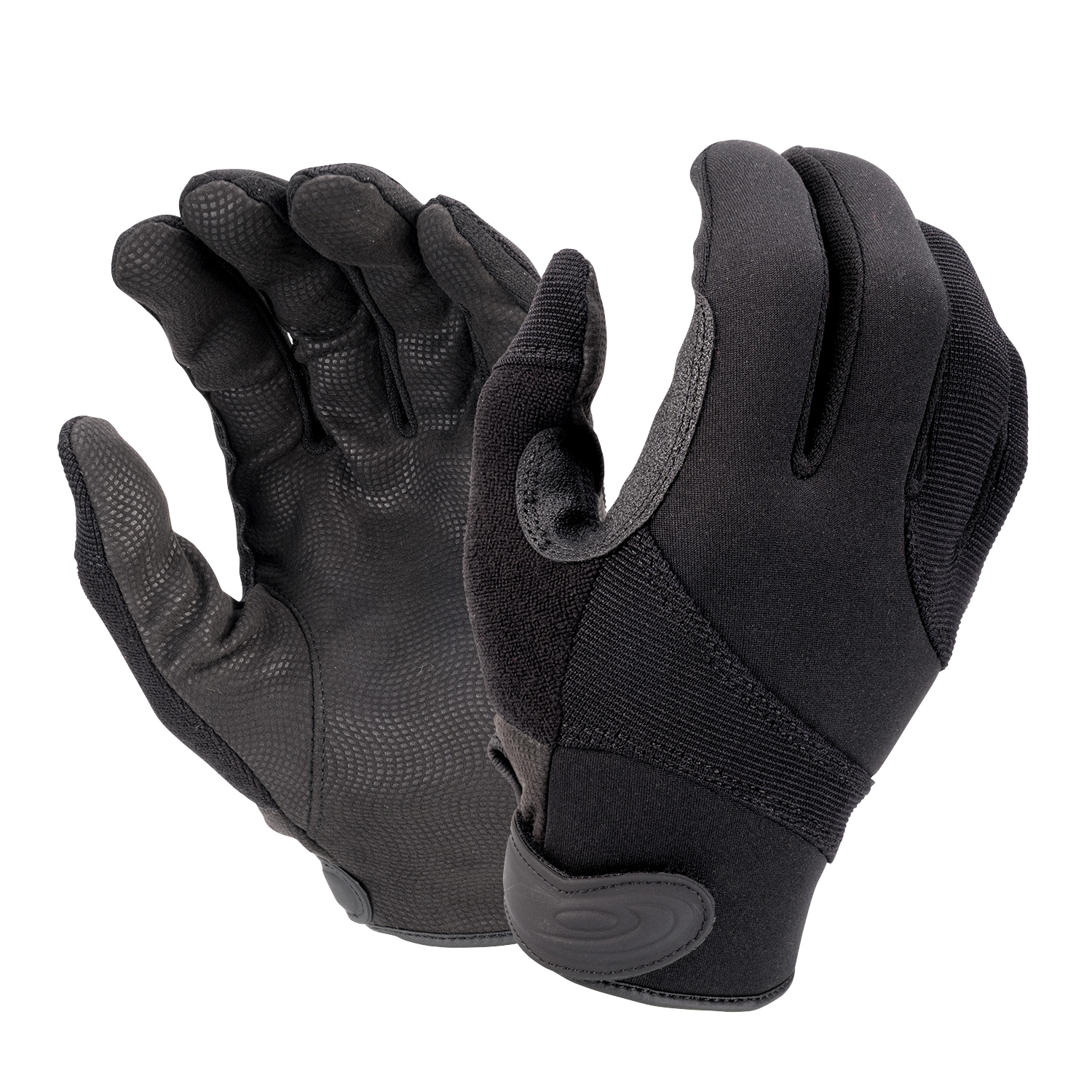 Hatch SGK100 StreetGuard Medium Black Glove - KEVLAR Lined, Extreme-Grip, Breathable Neoprene & Nylon Spandex Back