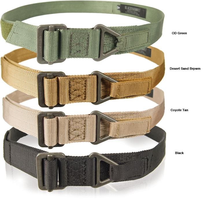 BLACKHAWK! 41CQ01OD CQB Riggers Belt OD Green Nylon 1.75" 7000 lb Tensile