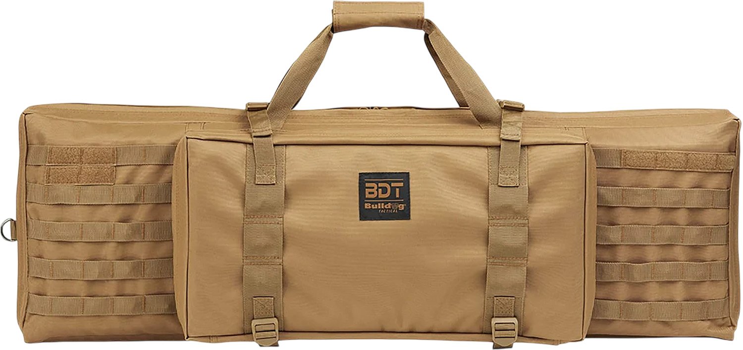 Bulldog BDT30-38T Tactical Rifle Soft Case 38" Tan with Front Pocket - Bulldog - RIFLE CASE