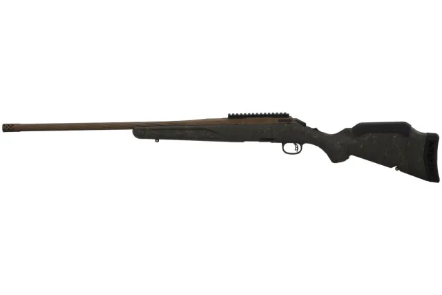 RUGER AMERICAN G2 PRED WILDERNESS TOPO 350 LEGEND RIFLE 22" SPIRAL FLUTED, BRNZ/GRN SPLATTER 5RD MAG - RUGER - .350 Legend