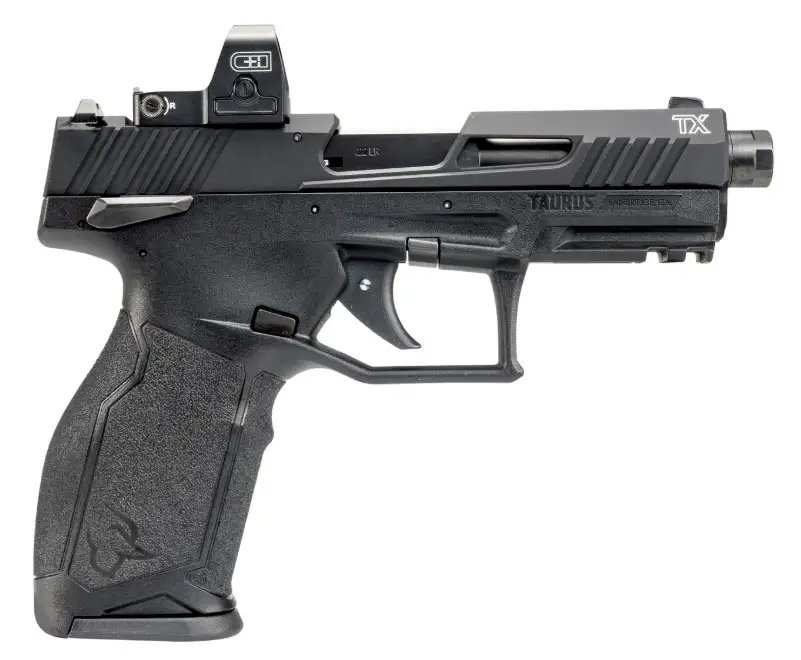 Taurus TX 22 22LR 4.6IN BLACK 22RD TORO RED DOT 1-2TX22P141-RD
