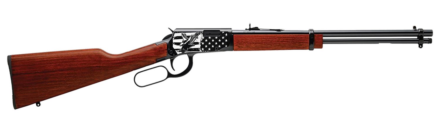 Rossi RL22181WD-EN22 22 LR Rifle, 18" Barrel, 15-Round, Black/Hardwood - ROSSI - 22 LR