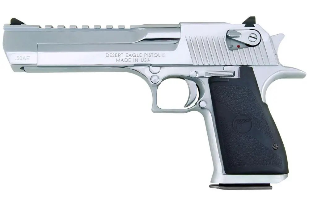 Magnum Research Desert Eagle Mark XIX Pistol .50 AE 6" Polished Chrome