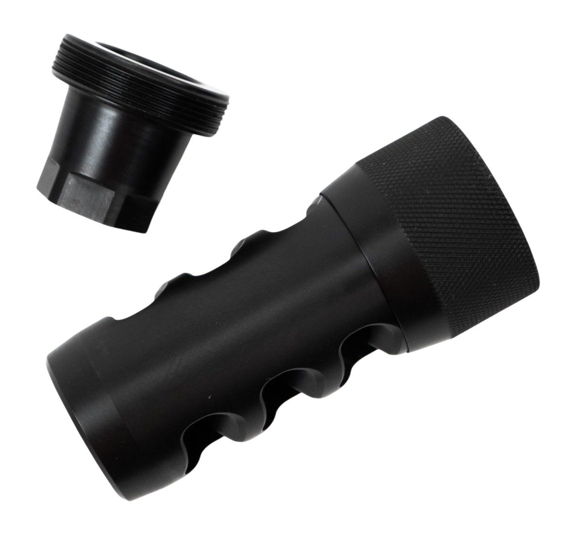 Area 419 Hellfire Muzzle Brake 6.5mm Black Nitride 1/2-28 Action Type - Area 419 - 6.5mm