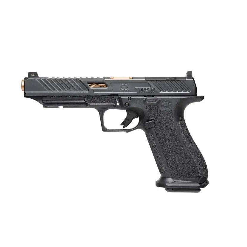 Shadow Systems DR920L Elite 9mm Optic Pistol, Black/Bronze, 17+1 Capacity