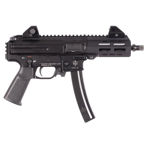 MAC 12755001 9MM 6.5" Direct Blowback Pistol with Hard Case - SDS Imports - 9mm