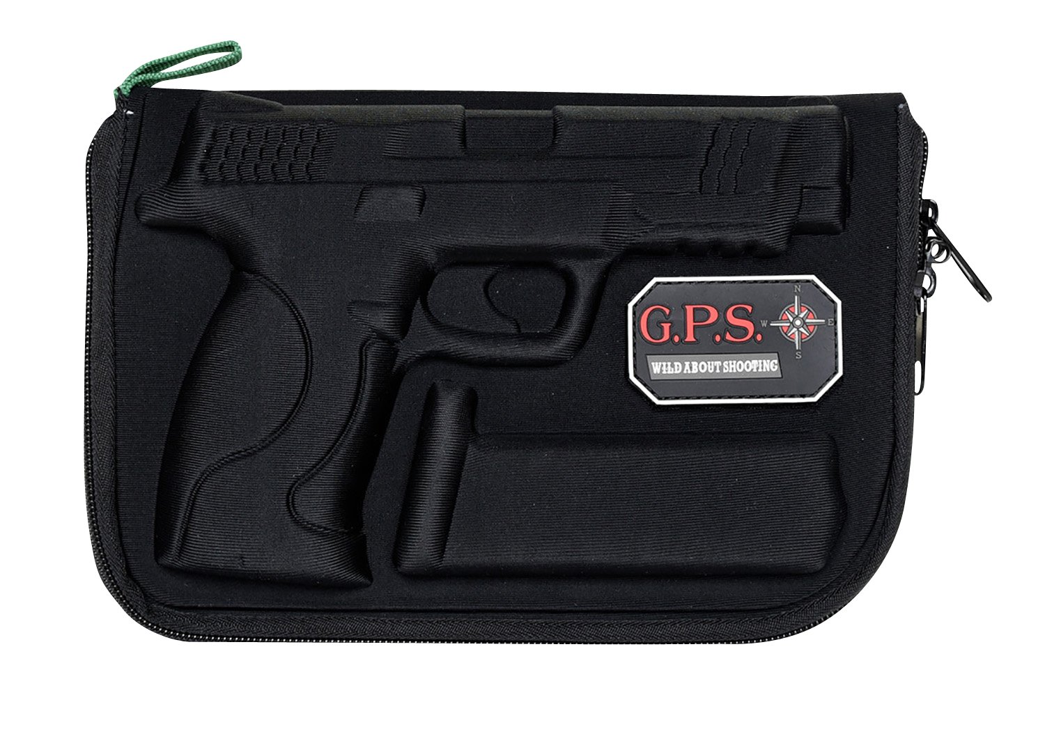 G*Outdoors GPS-912Pc Molded Pistol Case Black 1 Ha - GPS - BLACK