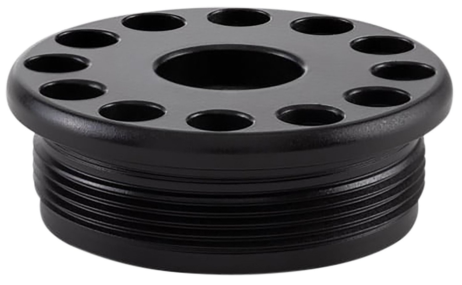 Anechoic DTAM14X1LH Titanium Direct Thread Adapter M14x1LH 0.8oz Black - ANECHOIC