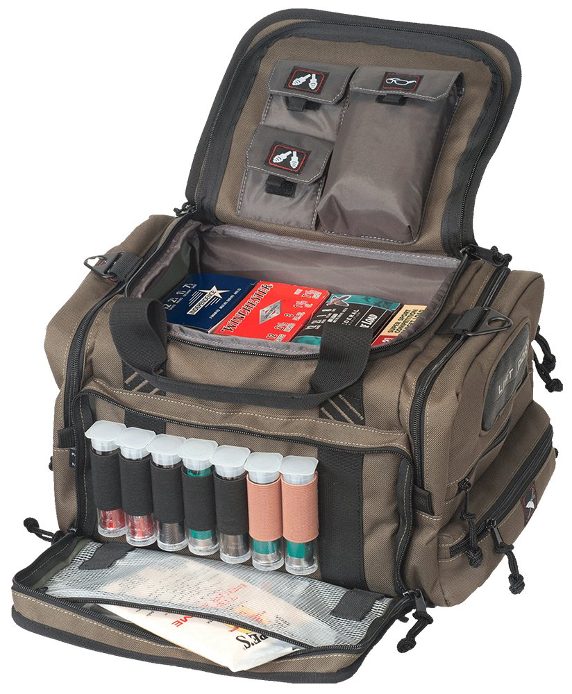 G Outdoors 1411SC Sporting Clays Range Bag OD Green Nylon 14"x11"x9"