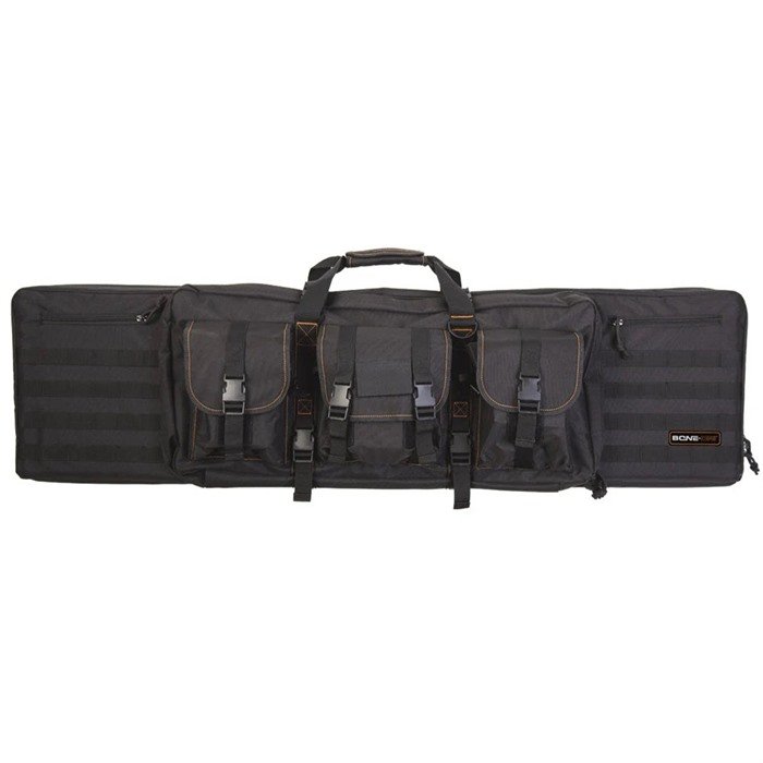 Bone-Dri AFR100BL Dual Rifle Case 46.75in Black Nylon