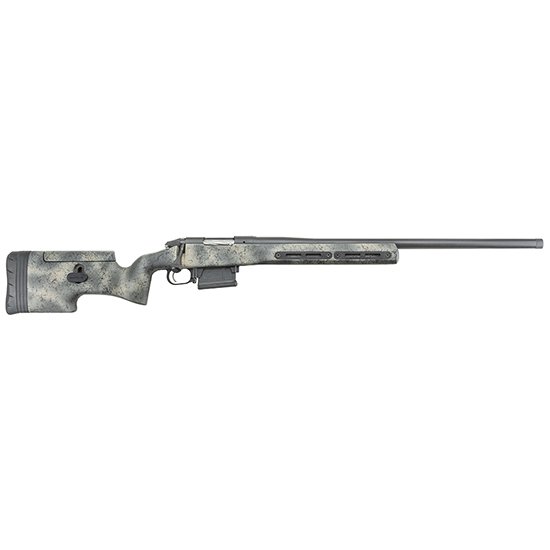 Bergara Rifles BPR2265PRCF Premier Ridgeback 6.5 PRC 7+1 26" Threaded Barrel, Graphite Black Cerakote, Woodland Camo Grayboe Ridgeback Stock