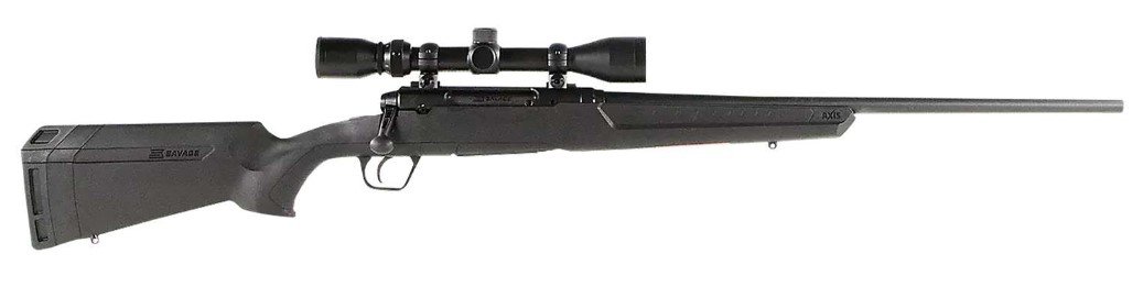 Savage 32005 Axis XP 7mm-08 Rem 22" Black Synthetic Stock 3-9x40 Scope - SAVAGE ARMS - 7mm-08