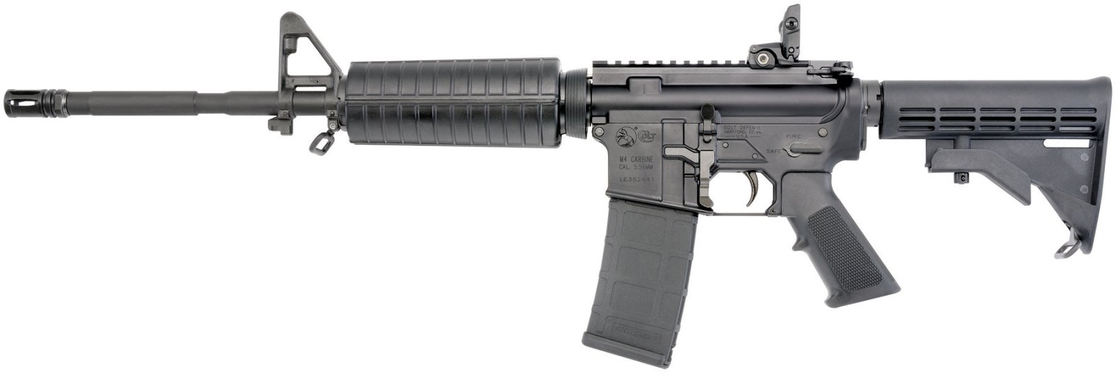 Colt LE6920 AR-15 223REM 16" M4 Carbine, 30+1, Adjustable Stock, Black