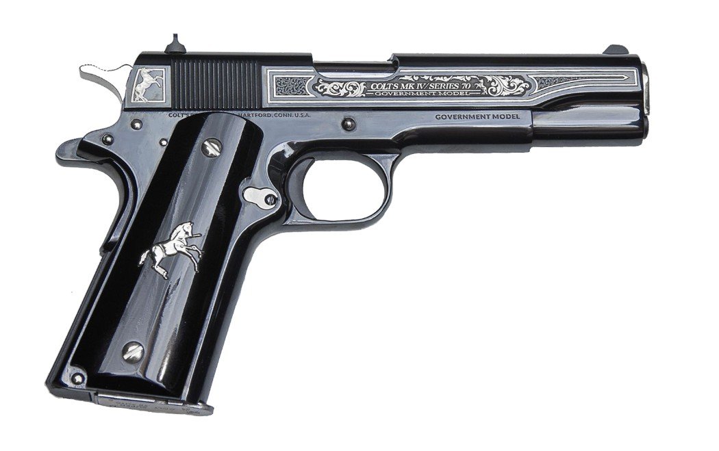 Colt 1911 O1911C 38 Super +P 5 In 9+1 High-Polish Blued Ltd 1-of-500
