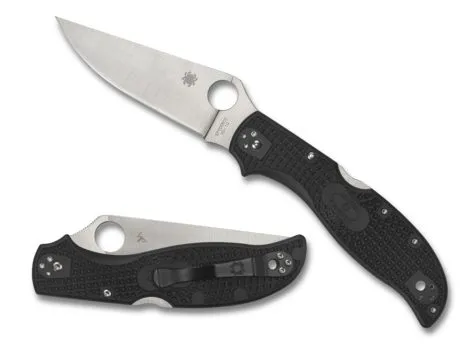 Spyderco Stretch2 XL 3.92 In Black FRN Scales SL/PL C258PBK