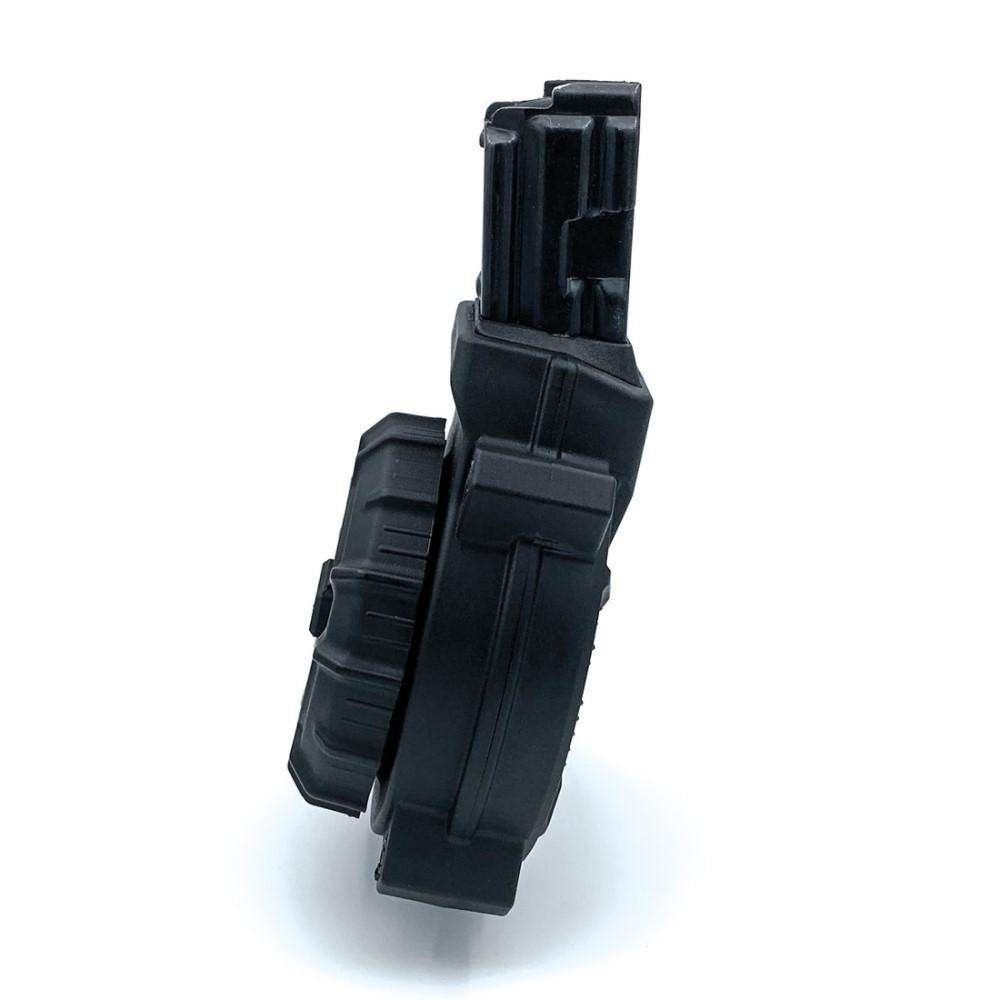 ProMag DRM-A106 9MM 50-Round Drum Magazine Black Polymer for H&K MP5/SP5