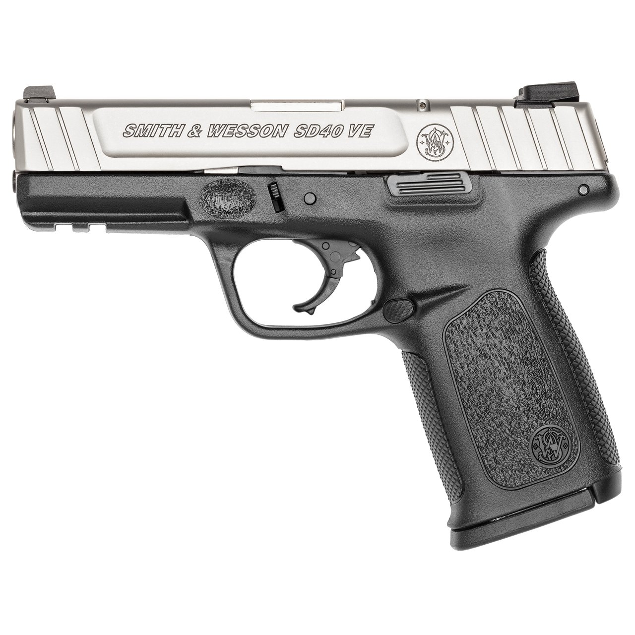 Smith & Wesson 123403 SD40 VE *CA Compliant 40 S&W 4" 10+1 Black Stainless Steel Slide Textured Black Polymer Grip