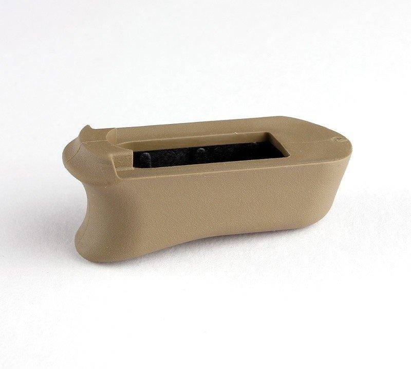 Kimber Micro 9 Rubber Mag Base Pad Flat Dark Earth Hogue 39033