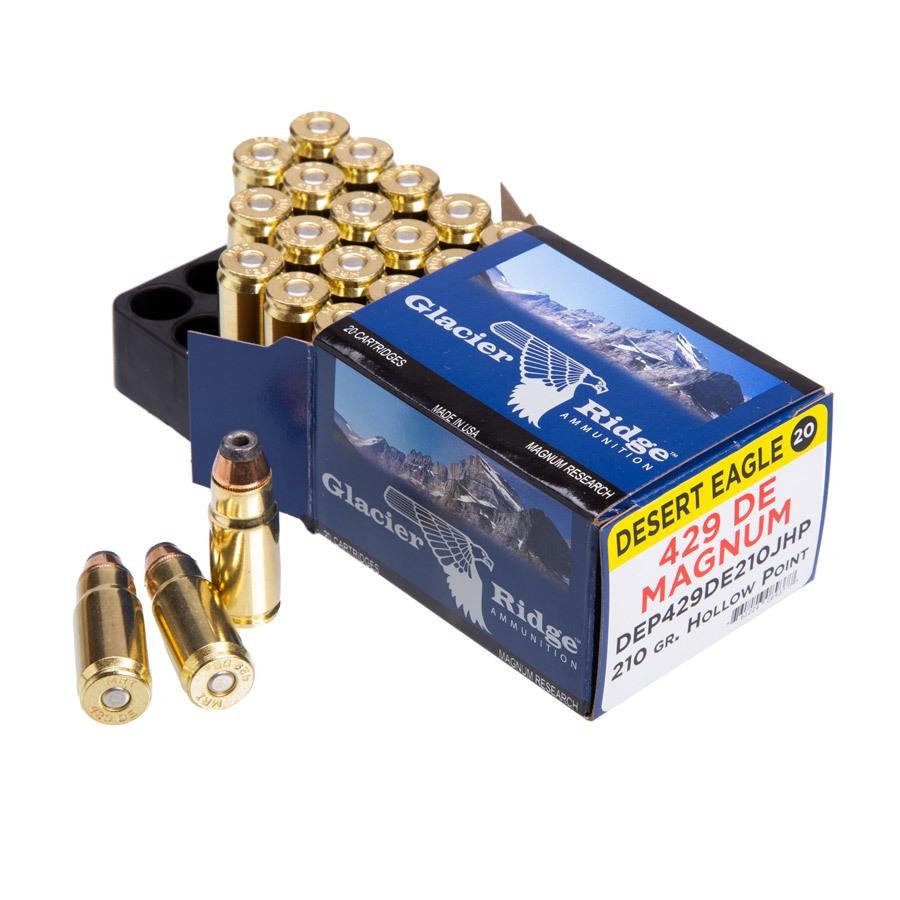 Magnum Research DEP429DE210J Desert Eagle 429 DE 210 gr 1750 fps JHP - Magnum Research - JACKETED HOLLOW POINT