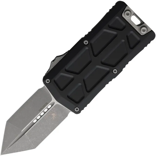Microtech Exocet II 2.34 In Spartan Standard Apocalyptic Black Alu Handle