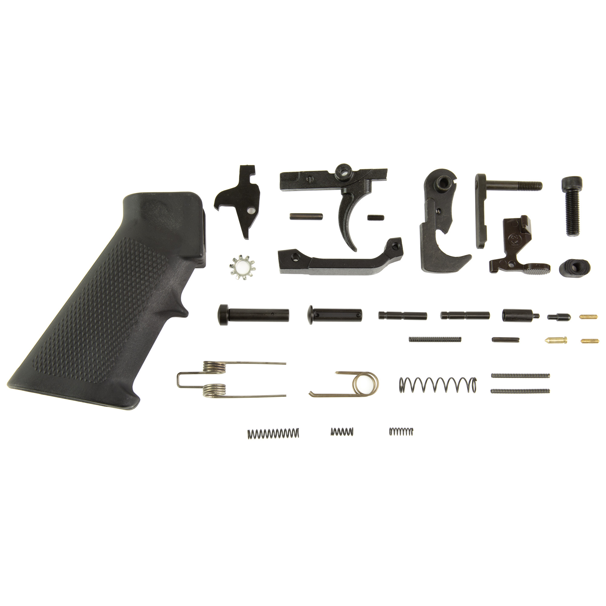 KAK Industry 506-1015-007 AR-15 Lower Parts Kit Complete Black