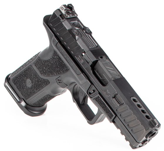 ZEV Technologies OZ9V2ECXHYPB 9mm Hypercomp X Grip Black Compact Pistol
