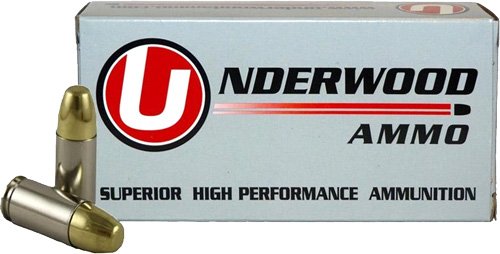 UNDERWOOD 9MM LUGER +P+ 147GR FMJ 50RD 10BX/CS - Underwood Ammo - 9mm Luger (9x19 Parabellum)