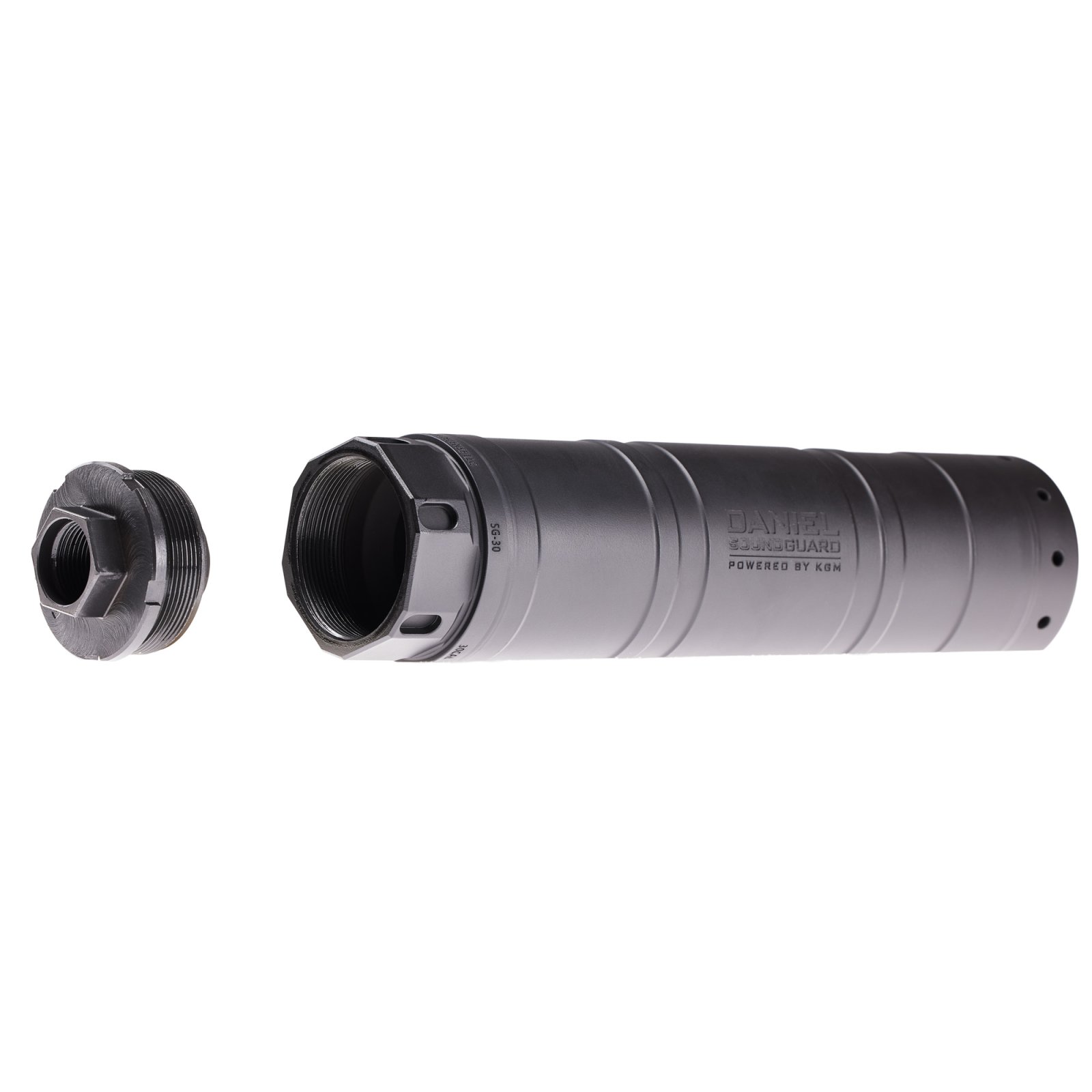 Daniel Defense SG-30 30 Caliber Suppressor 7.75 in Black Cerakote