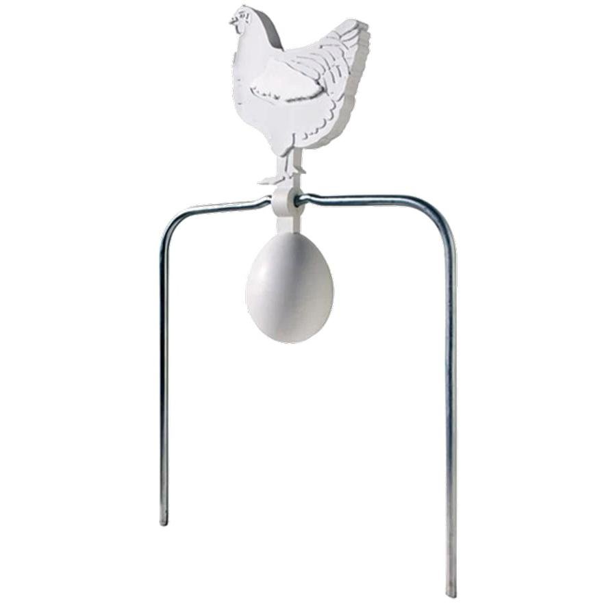 Buy Do All Outdoors ISCE Impact Seal Chicken & Egg Spinning Target 18.5" White online