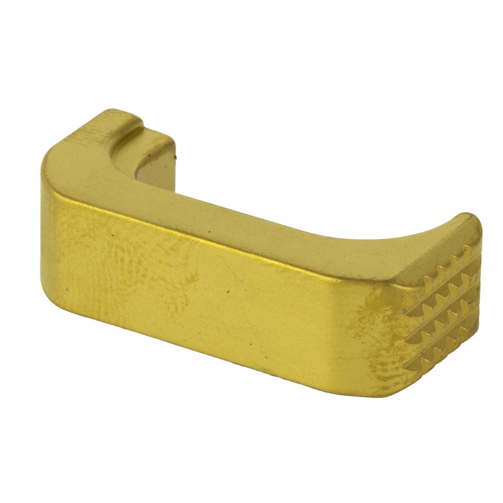 Shield Arms S15 Mag Catch for Glock 43X, Steel, Gold Finish, Right Hand