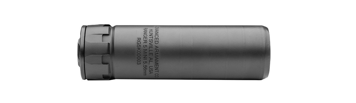Advanced Armament 65042 Ranger 5 Mini 6mm Stainless Steel/Inconel - AAC - 223 Rem | 5.56 NATO