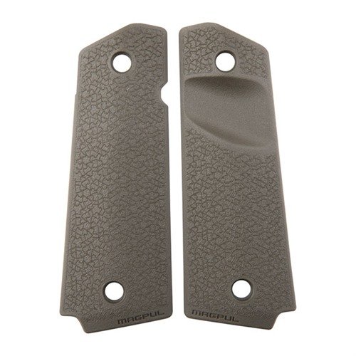 Magpul 1911 Grips O.D. Green Polymer Ambidextrous Safety Cut Panels - Magpul Industries