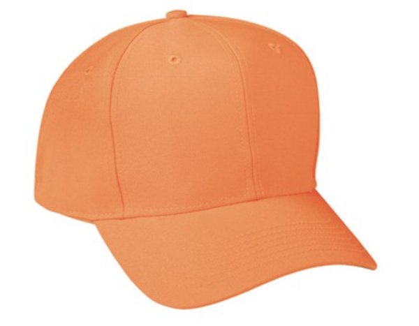 Outdoor Cap Mid Profile Hat Blaze Orange One Size Model: 301ISBLZOR