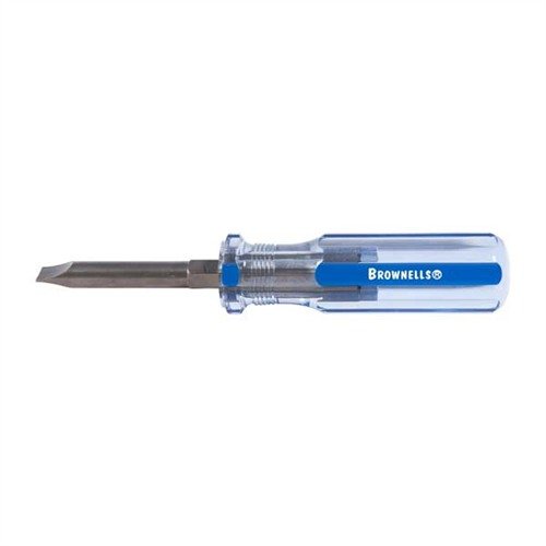 Brownells Fixed Blade Screwdriver #14 .30 Shank .045 Blade Thickness - Brownells