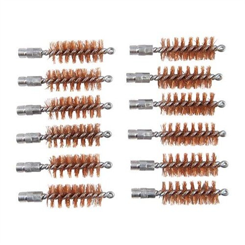 Brownells Double-Tuff Bronze Shotgun Brush 20 Gauge 12 Pack - Brownells - 20 GAUGE