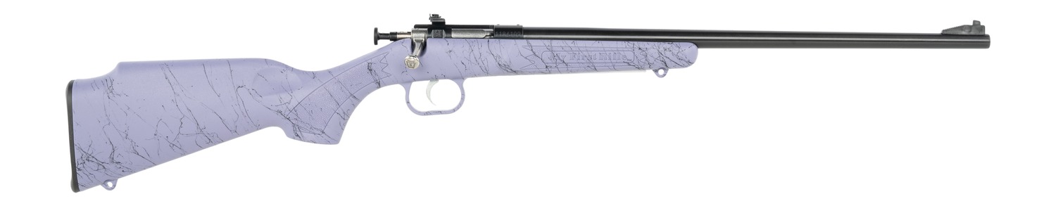 Buy Keystone Crickett Rifle 22 LR 16.1 in. Blued/Purple w/Black Web online