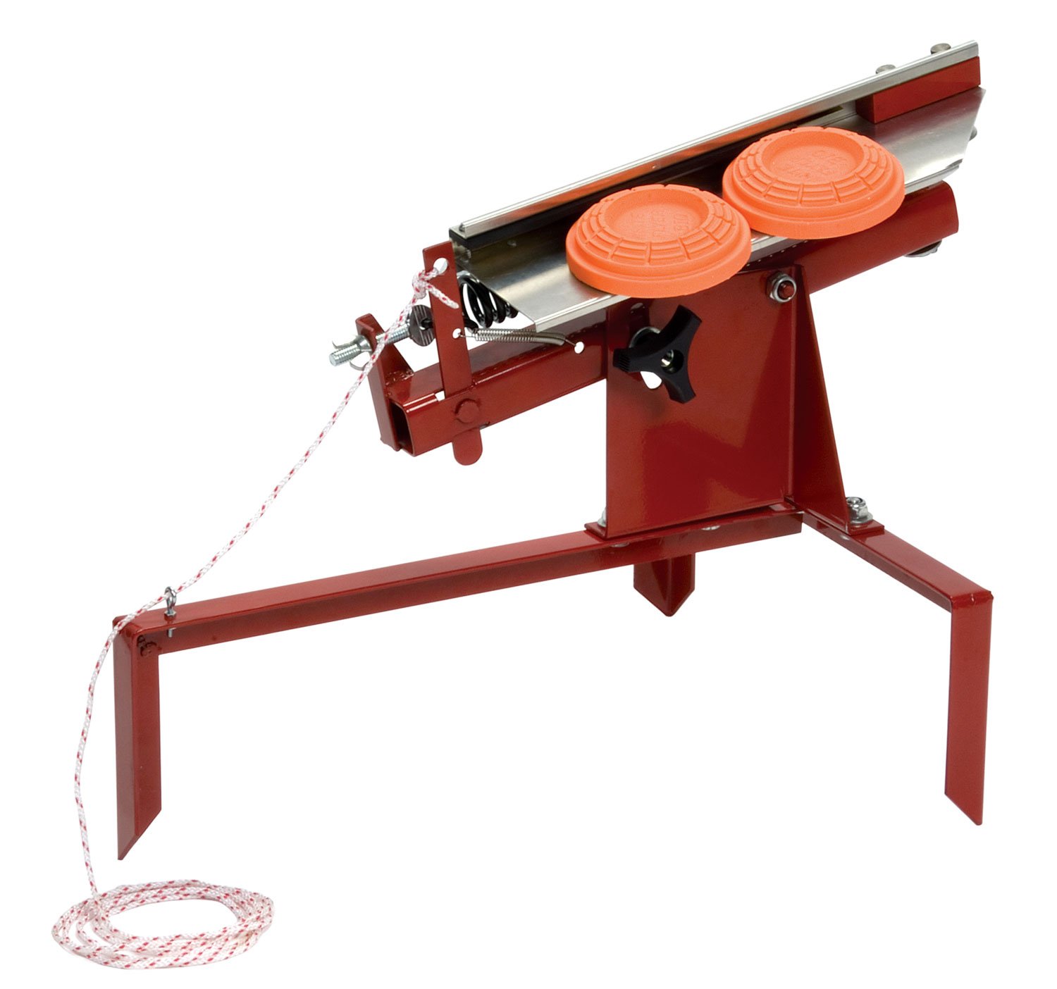 Trius 10220 Birdshooter II Red Manual Cocking Single Clay Target Thrower
